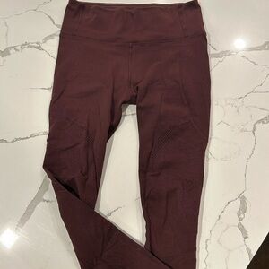 Lululemon Leggings - Maroon - size 6